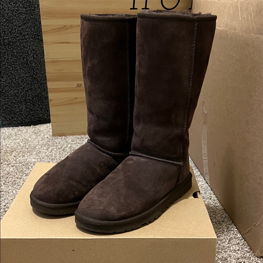 Brown Ugg Australia boots